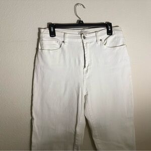 Chelsea & Violet White Straight Leg Jeans